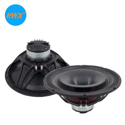 15 inch neodymium coaxials professional speaker carbon cone Coaxial speaker